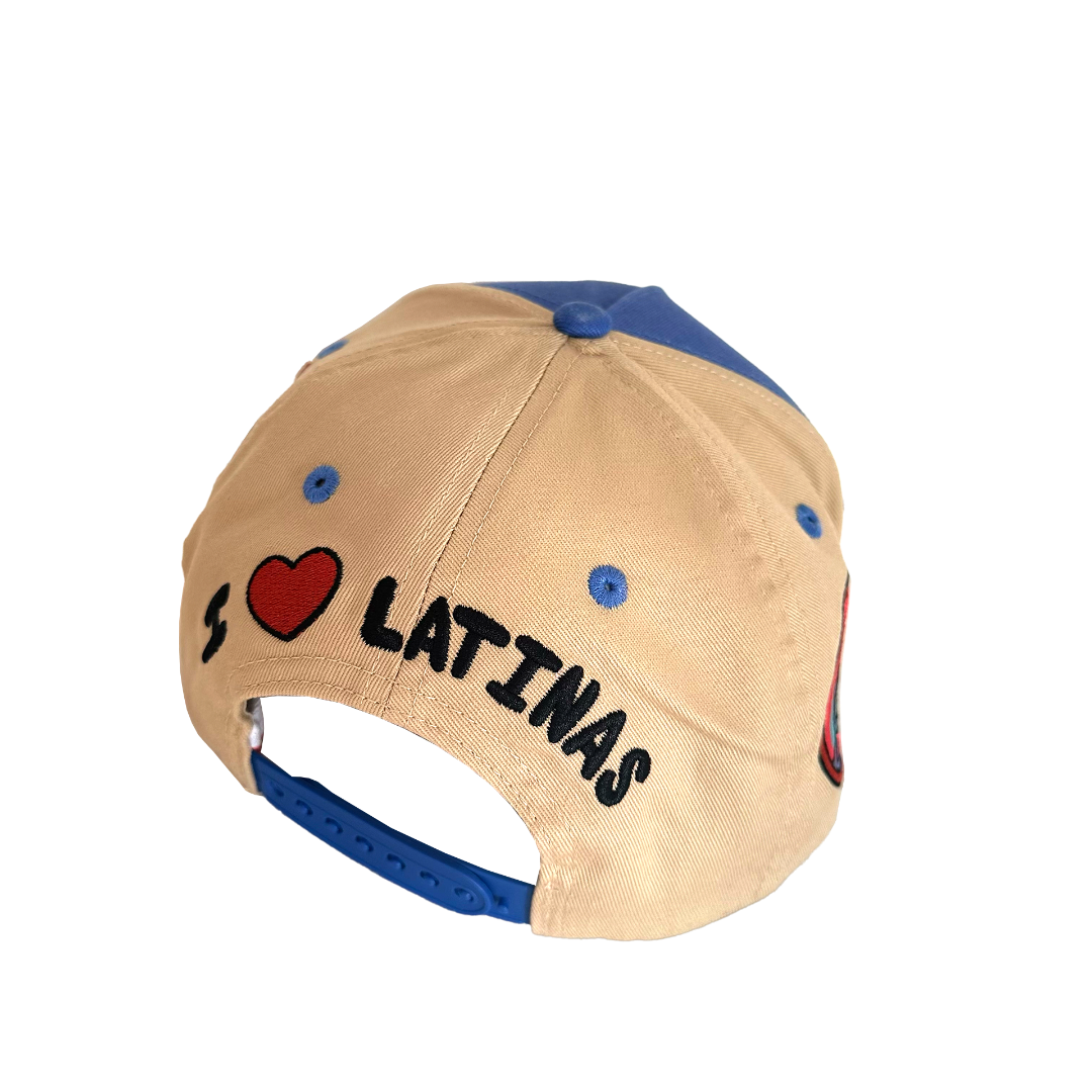 I LOVE LATINAS HAT - OG TAN