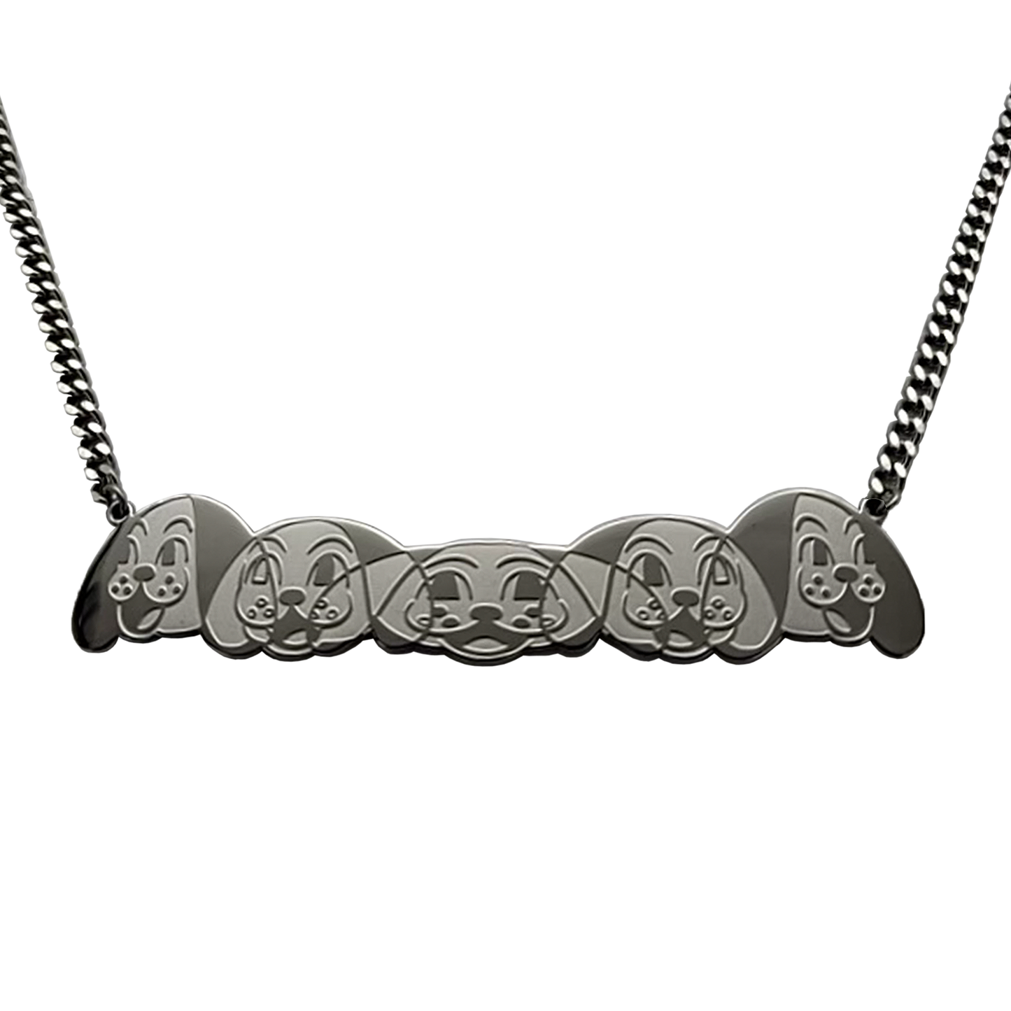 DOG HEAD TURN CHAIN (STAINLESS STEEL)