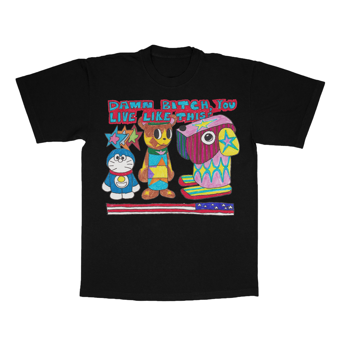 DAMN YOU LIVE LIKE THIS TEE