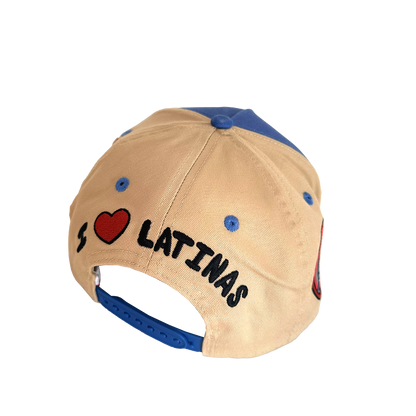I LOVE LATINAS HAT - OG TAN