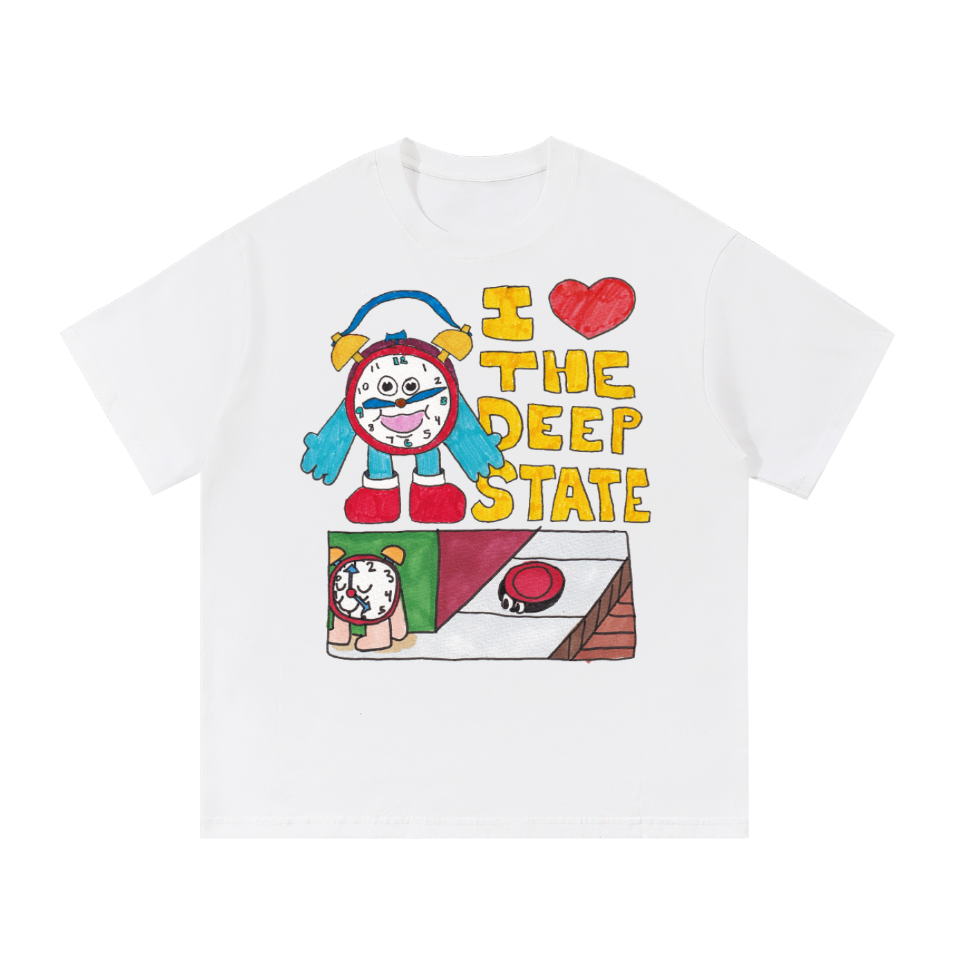 I LOVE THE DEEP STATE TEE
