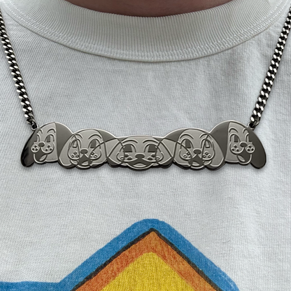 DOG HEAD TURN CHAIN (STAINLESS STEEL)