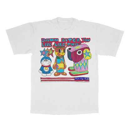 DAMN YOU LIVE LIKE THIS TEE