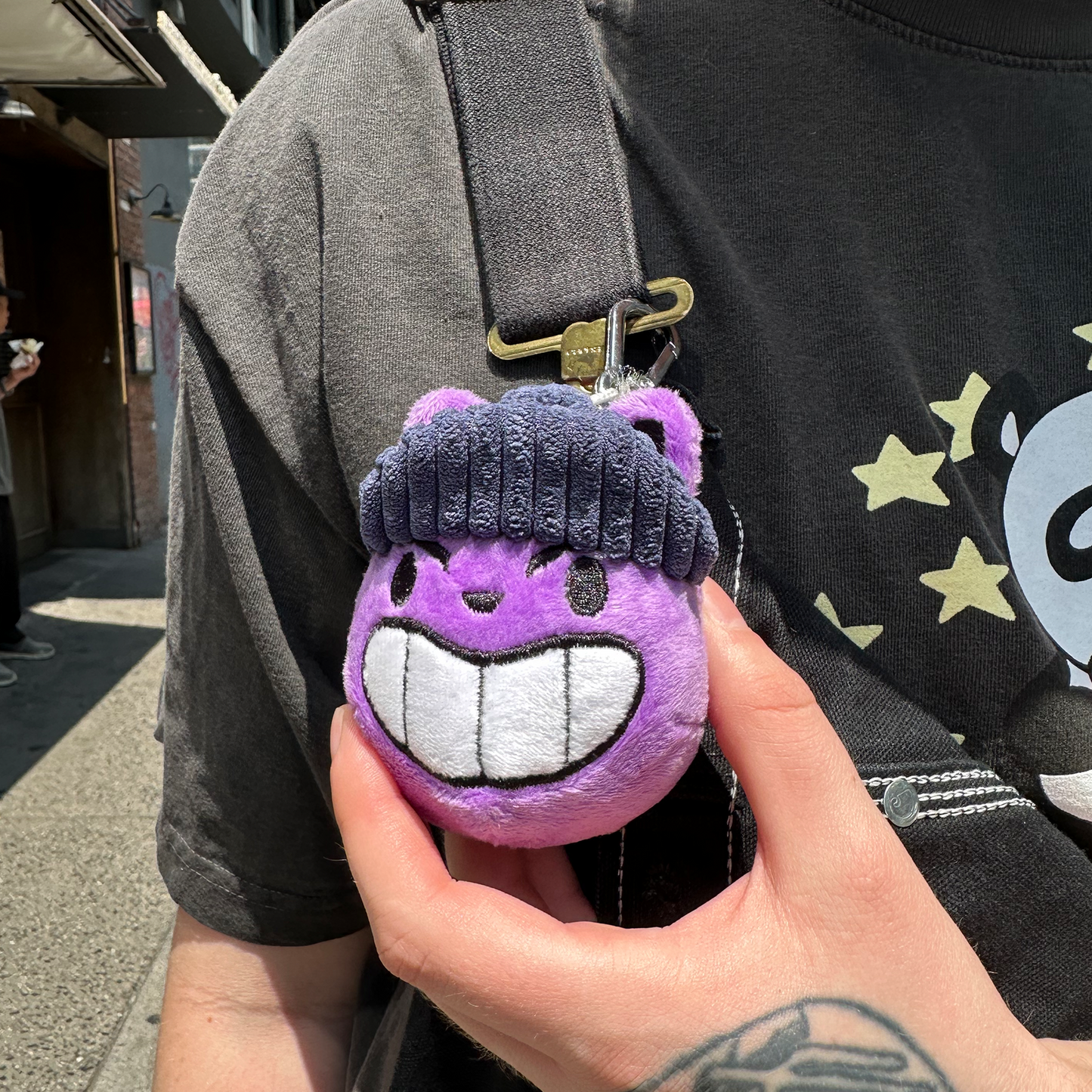 CAT PLUSH KEYCHAIN