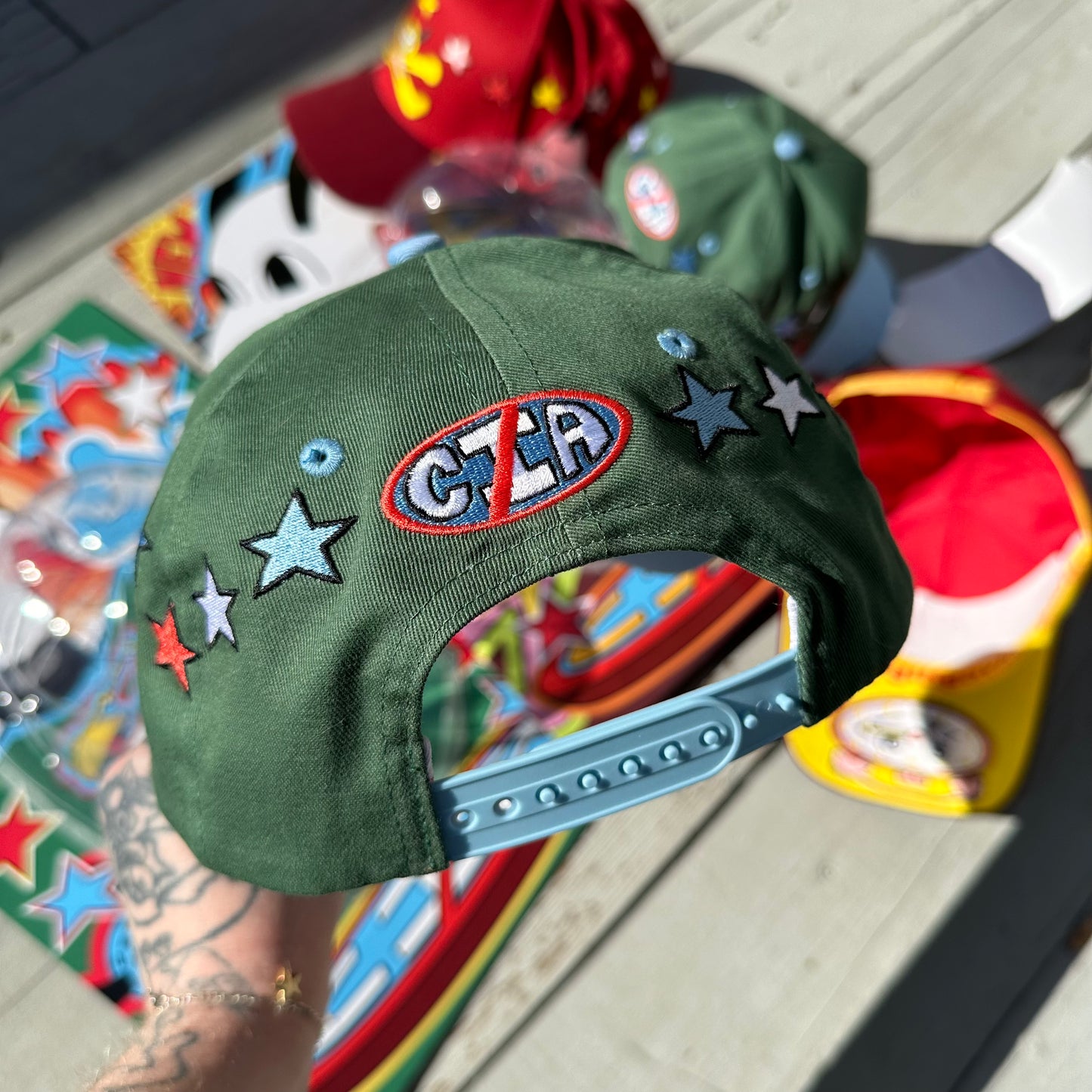 CIA HAT - BLUE