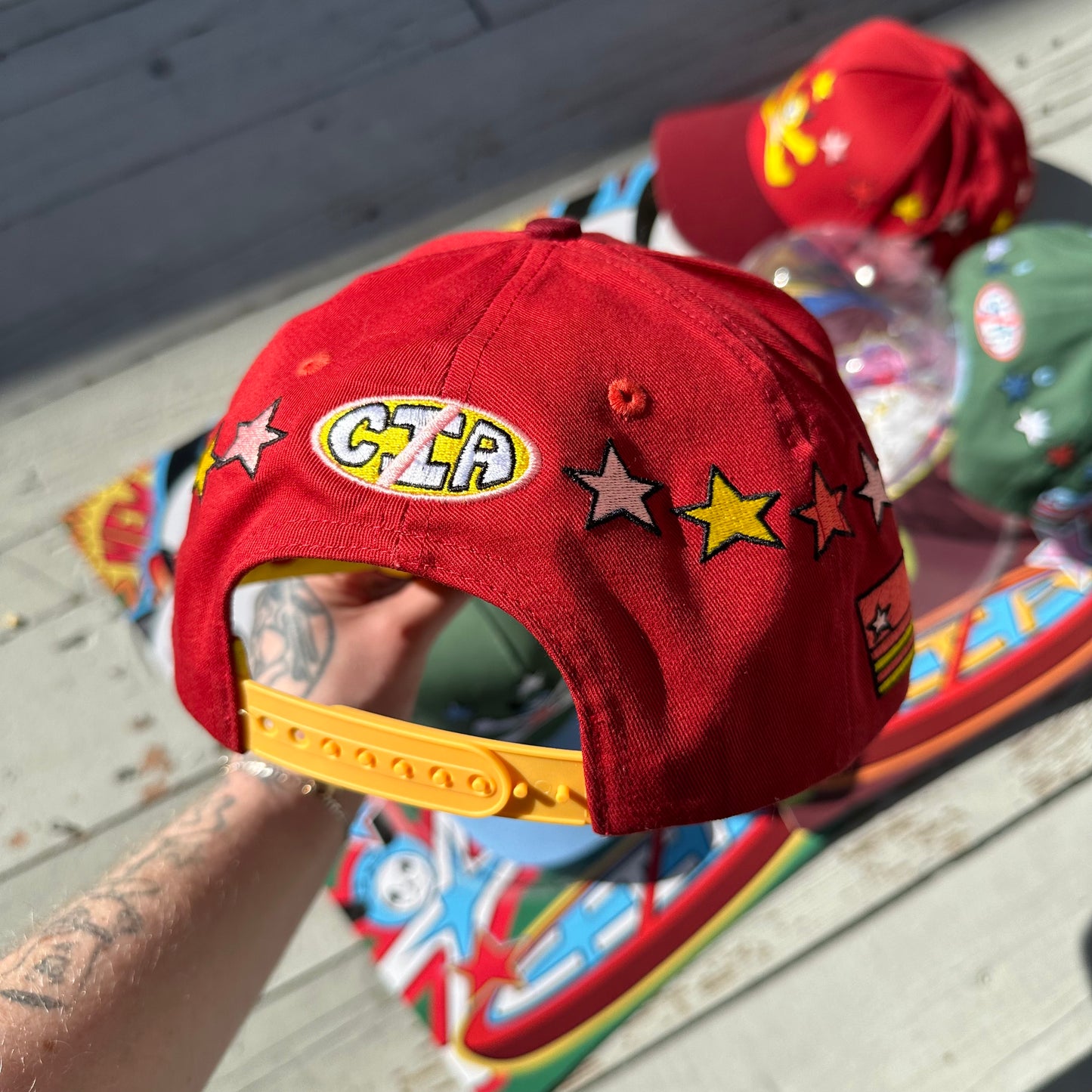 RED CIA HAT