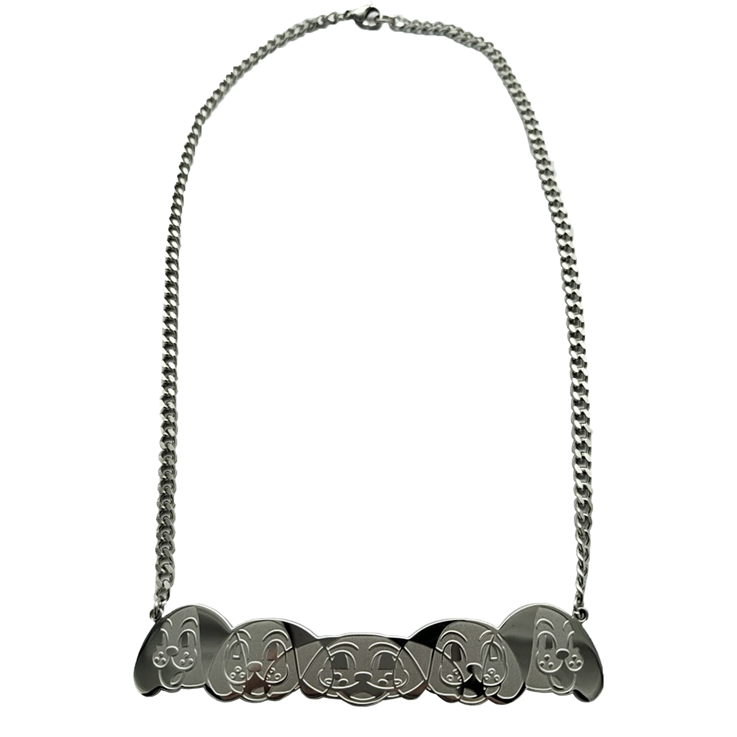 DOG HEAD TURN CHAIN (STAINLESS STEEL)
