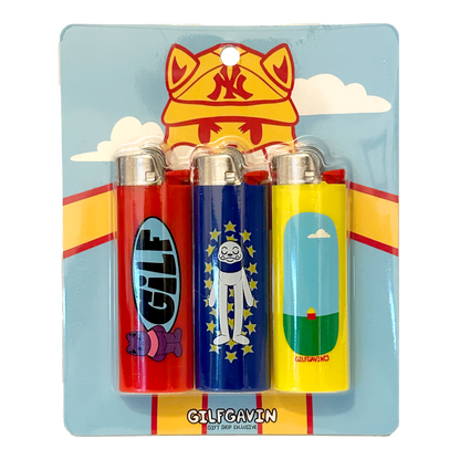 LIGHTERS (3 PACK)