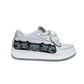 WHITE ANIMATED CAT SHOE