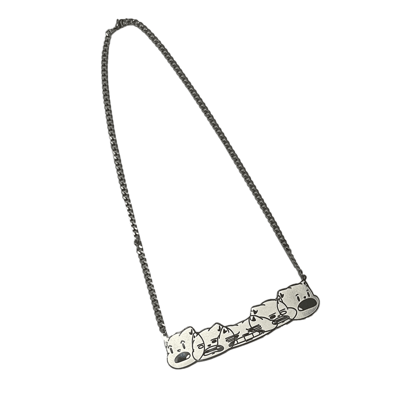 CAT HEAD TURN CHAIN (STAINLESS STEEL)