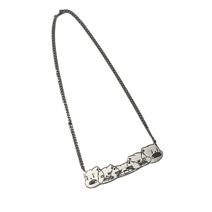 CAT HEAD TURN CHAIN (STAINLESS STEEL)